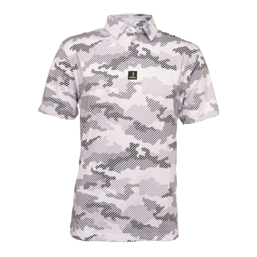 Stylish Camouflage Polo Shirt